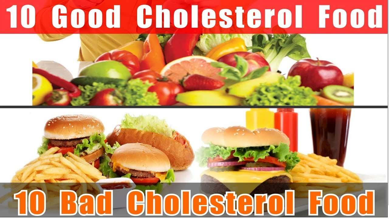 10 good and bad cholesterol foods
