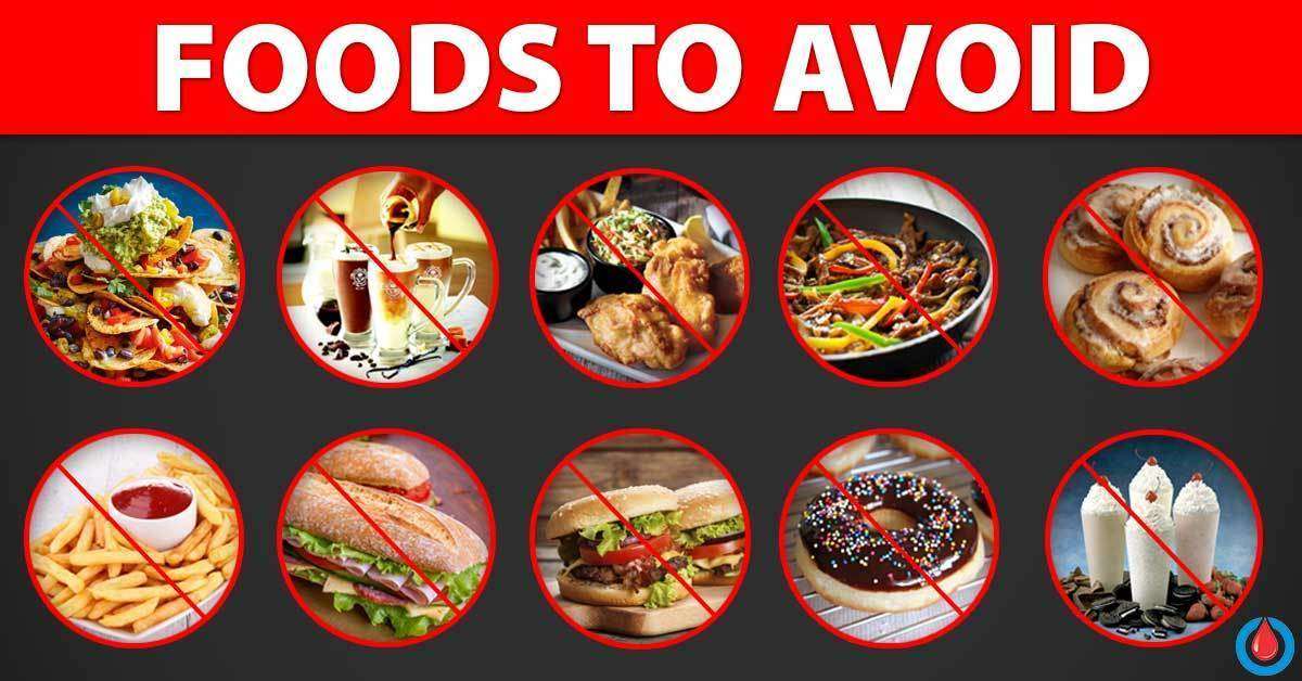 20 Foods to Avoid with Diabetes and High Cholesterol