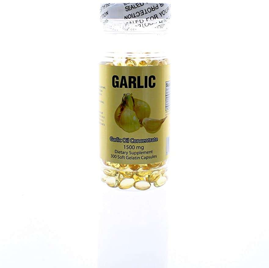 Amazon.com: Garlic Oil Concentrate 3 MG (1500:1) 300 ...