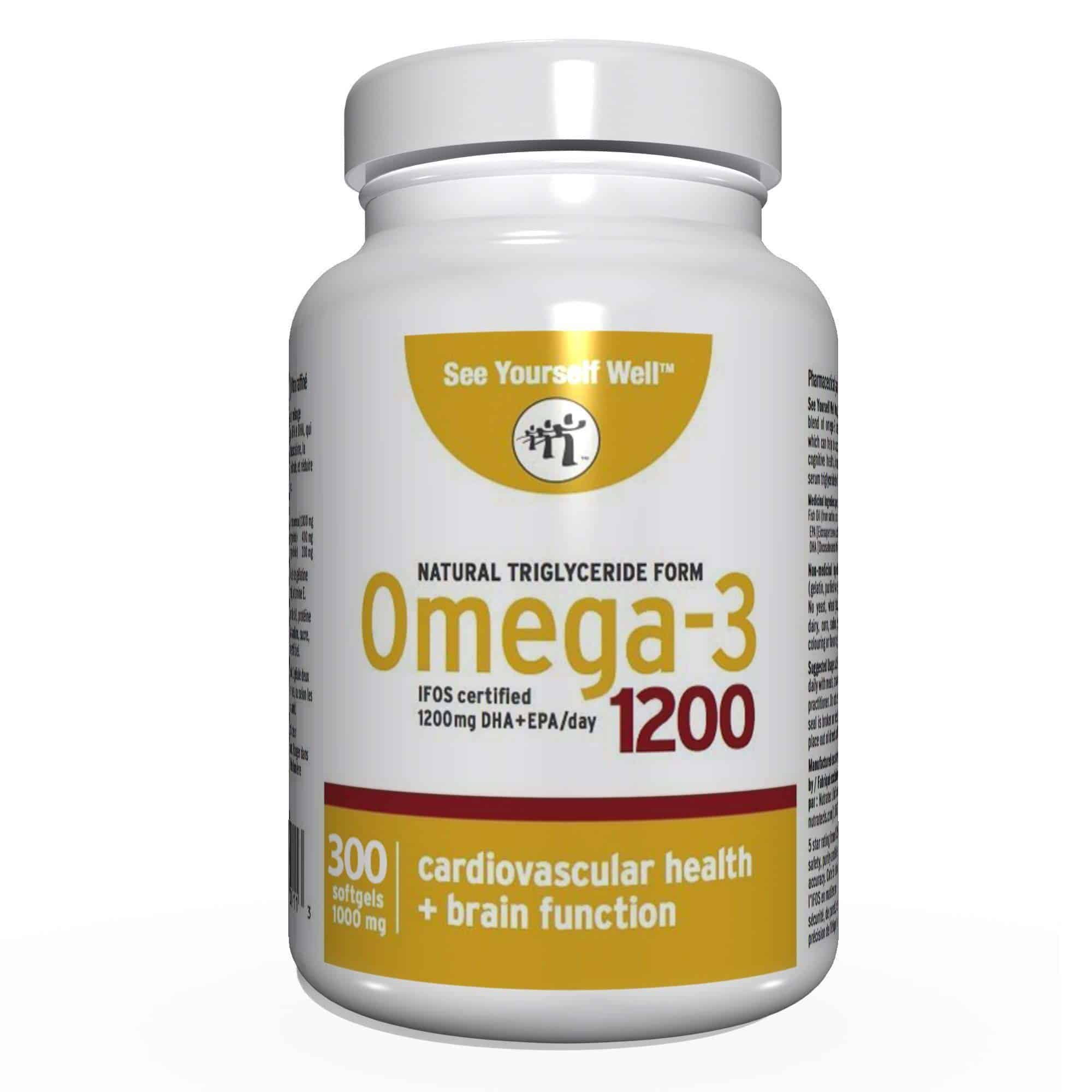 Amazon.com: See Yourself Well Natural Triglyceride Form Omega 3 Fish ...