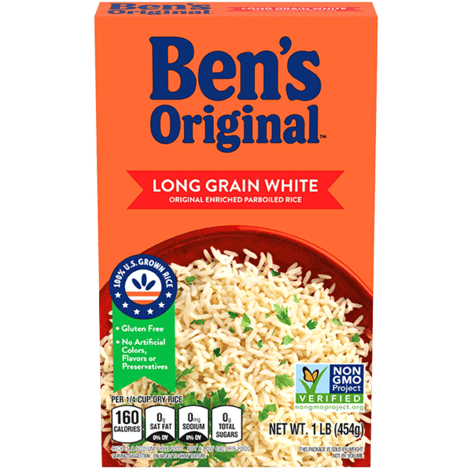 Bens Original Parboiled Long Grain White Rice