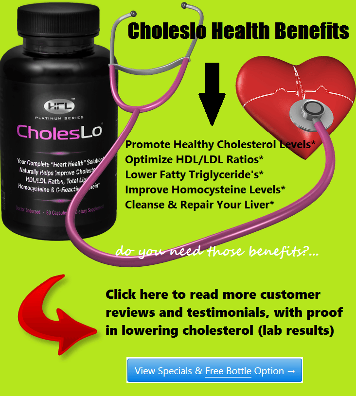 CholesLo Truth: VERY EFFICIENT To Lower Cholesterol