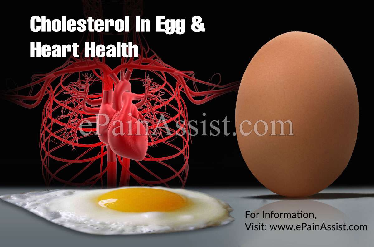 Cholesterol In Egg &  Heart Health