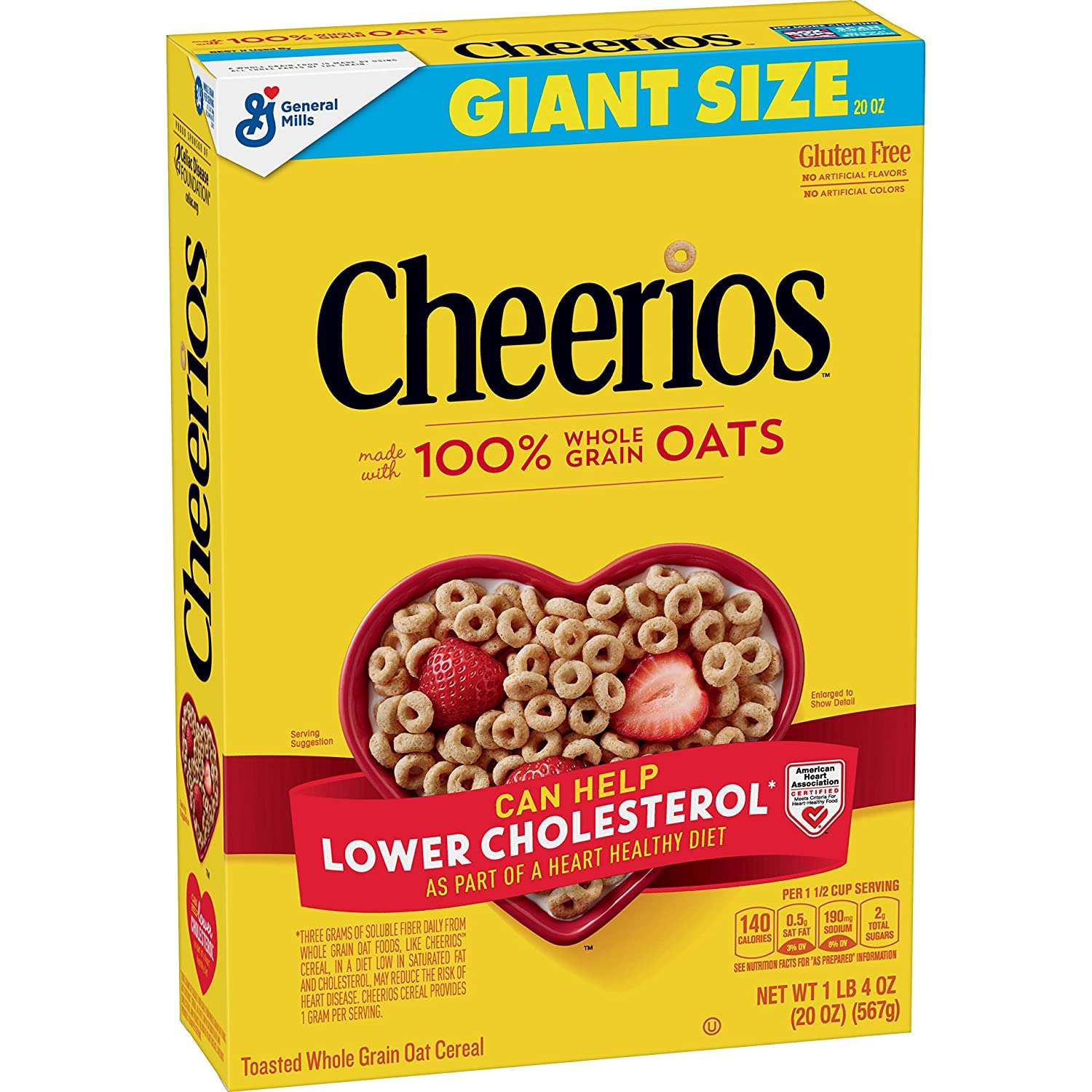 General Mills Giant Size Cheerios (20 oz) for Only $3.32 (Was $4.04 ...