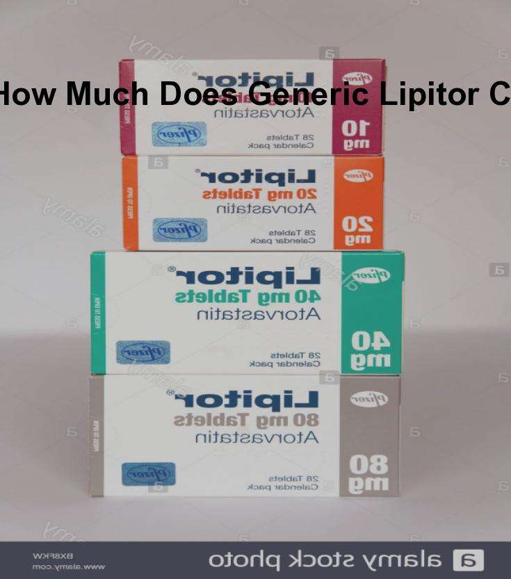 Generic lipitor 10mg price, how much does generic lipitor ...
