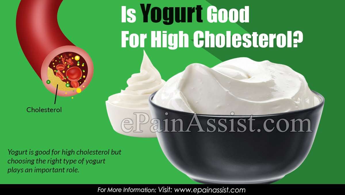 Is Yogurt Good For High Cholesterol?