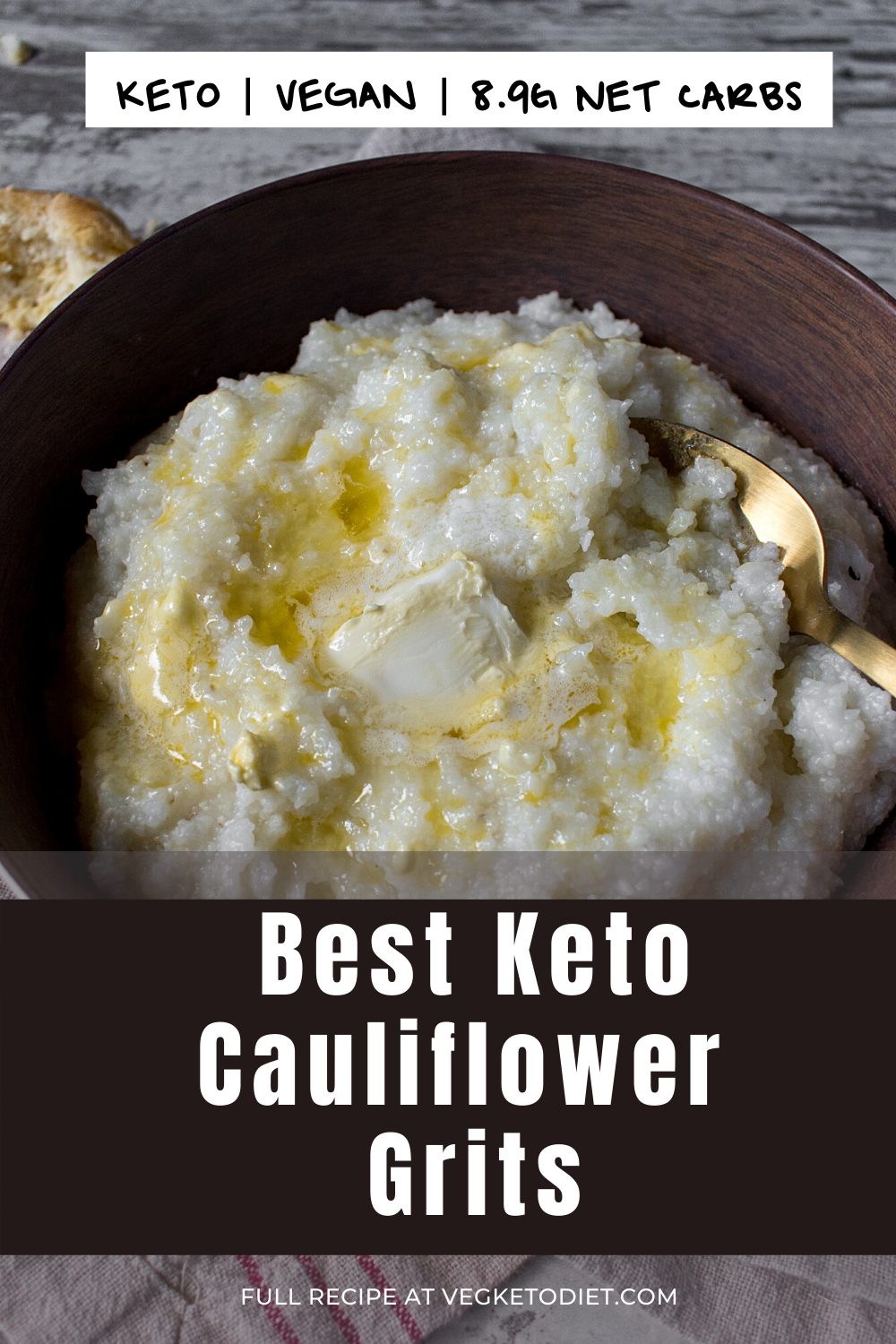 Keto Grits: Best Cauliflower Low