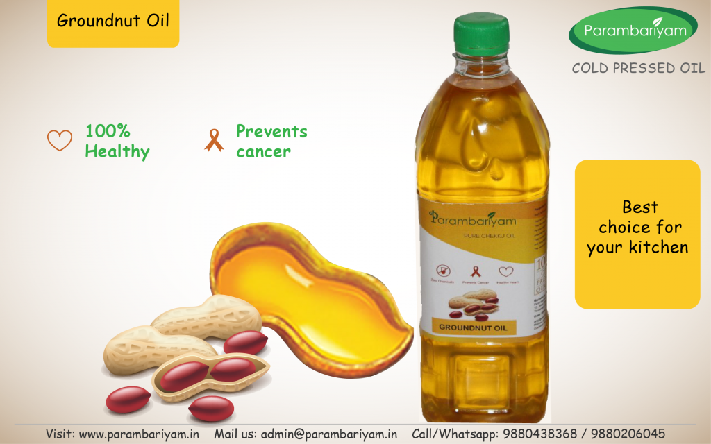 kill your Cholesterol level with organic peanut oil