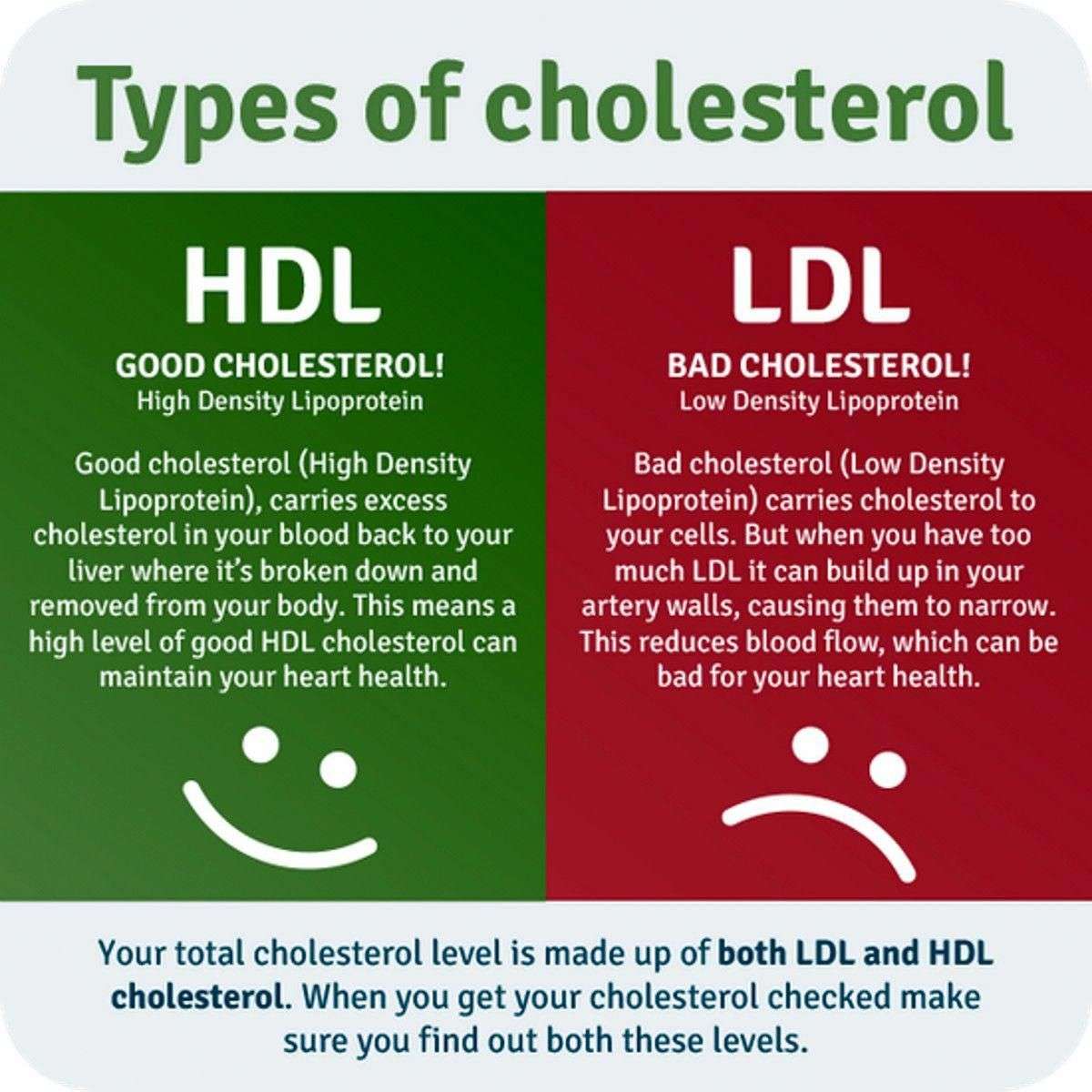 Know you good and your bad fats.... HDL plant based fats ...