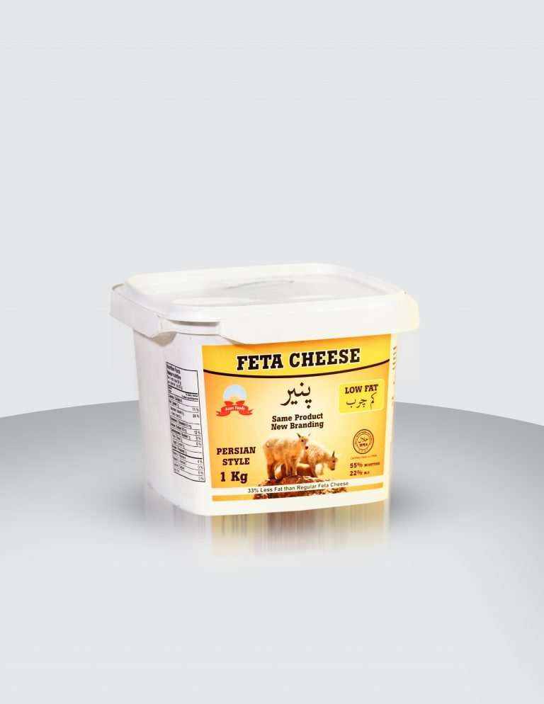 Persian Style Feta Cheese (Low fat)
