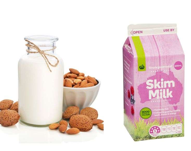 Pin on Almond Milk vs Skim Milk