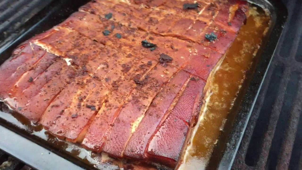 Pork Belly Smoked in Duck Fat