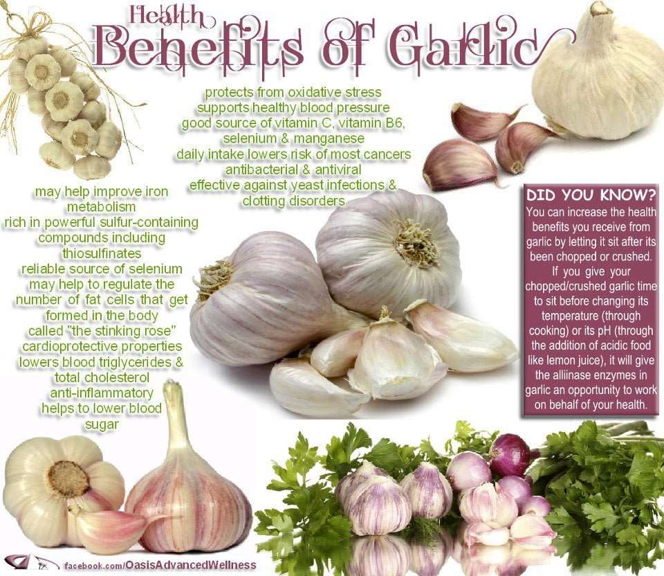 Reduce your cholesterol and blood pressure by eating garlic