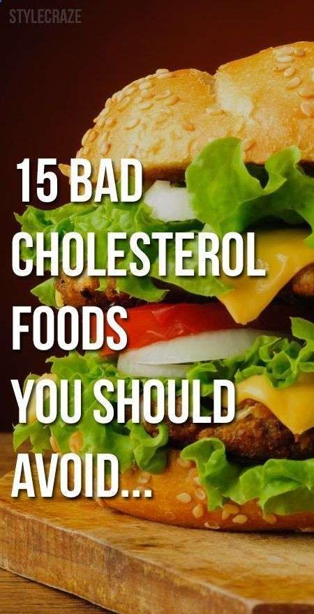 So, coming to high cholesterol, what are those foods you ...