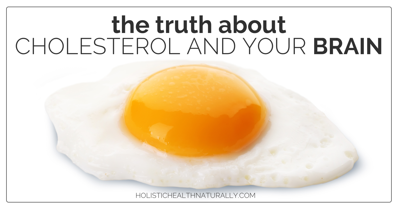 The Truth About Cholesterol And Your Brain ...