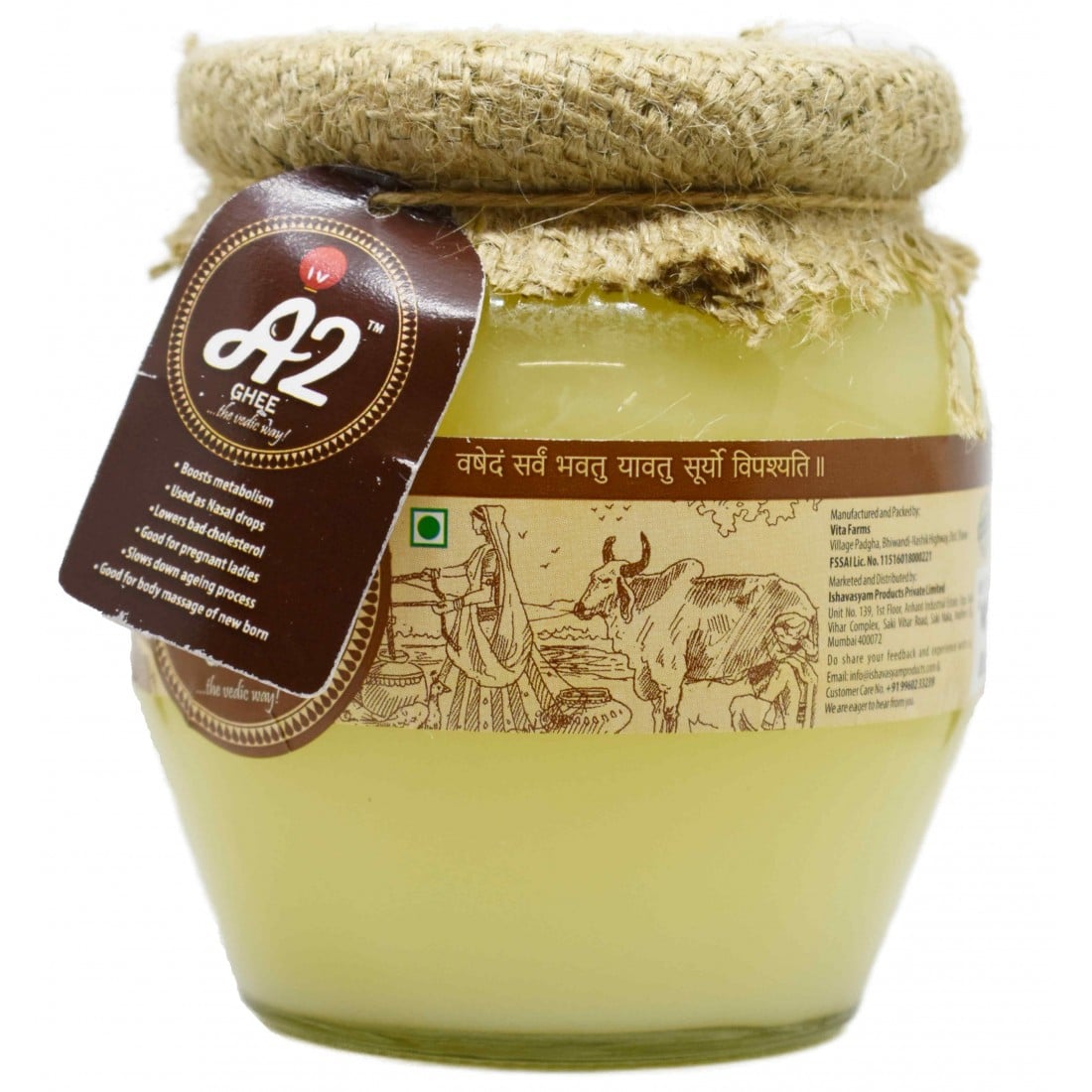 Vedic A2 Gir Cow Pure Ghee Online at Low Prices