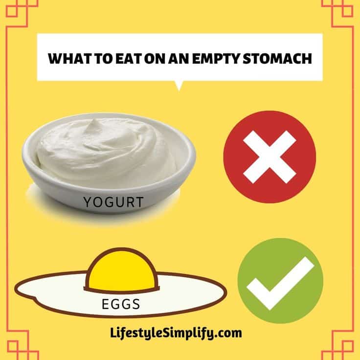 What to eat empty stomach?